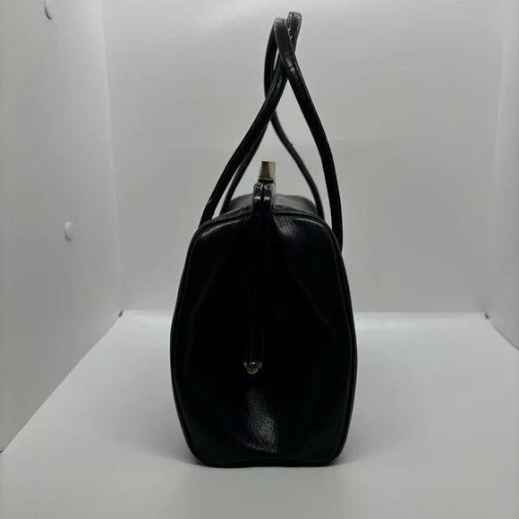 Vintage Mid-Century Top Handle – Navy Blue – OS - Picture 5 of 16